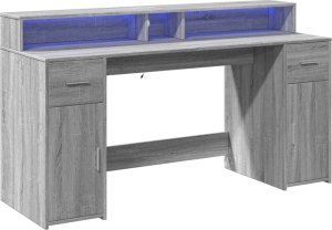 Biurko vidaXL Dąb Sonoma 160 cm x 55 cm 3