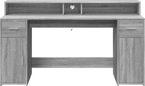 Biurko vidaXL Dąb Sonoma 160 cm x 55 cm 6