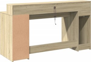 Biurko vidaXL Dąb Sonoma 160 cm x 55 cm 8