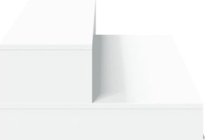 Biurko vidaXL Białe 160 cm x 55 cm 7