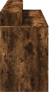 Biurko vidaXL Brązowe 160 cm x 55 cm 7