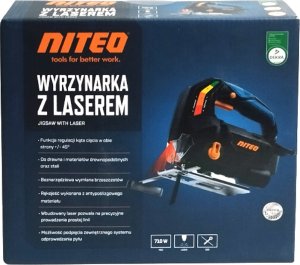 Wyrzynarka Niteo Wyrzynarka SDS 710W z laserem, regulacja prędkości 4