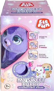 Elefun Piesek Interaktywny - My Sweet Puppy - Fioletowy 2