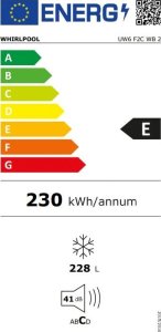 Zamrażarka Whirlpool Zamrażarka szufladowa UW6F2CWB2 4