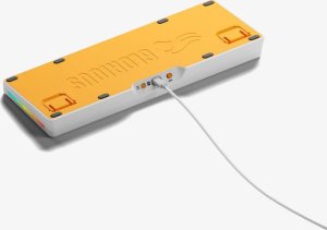 Klawiatura Glorious Glorious GMMK 3 65 % Custom Gaming-Tastatur - Pre-Built, ANSI (US), Fox Switches, weiß 4