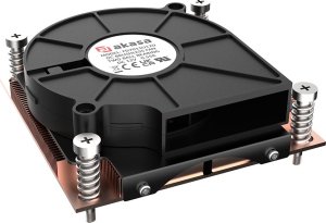 Chłodzenie CPU Akasa Akasa 1U Intel LGA 1700 CPU-Kühler - Kupfer 2