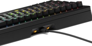 Klawiatura Glorious GMMK 3 65 % Custom Gaming-klawiatura - Pre-Built, ISO Fox Switches, czarny 3