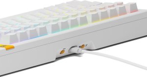 Klawiatura Glorious GMMK 3 HE 75 % Custom Gaming-Tastatur - Pre-Built, ANSI (US), Fox HE Switches, biały 3