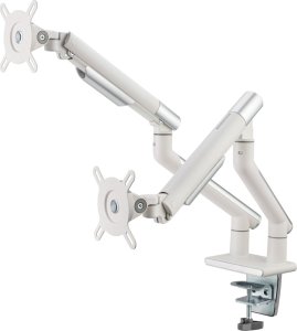 Alterzone Uchwyt biurkowy na 2 monitory 17" - 32" (ALZDARM17-32-W) 4