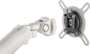 Alterzone Uchwyt biurkowy na 2 monitory 17" - 32" (ALZDARM17-32-W) 5