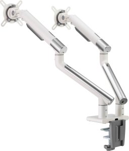 Alterzone Uchwyt biurkowy na 2 monitory 17" - 32" (ALZUSBDARM17-32-W) 3