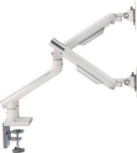 Alterzone Uchwyt biurkowy na 2 monitory 17" - 32" (ALZUSBDARM17-32-W) 4