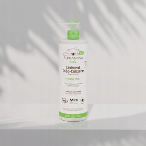 Alphanova Bebe Bio* Delikatny Balsam Oliwny dla niemowląt 400ml 3