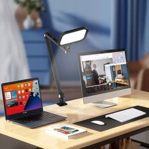 Lampa studyjna Apexel Lampa Oświetleniowa Led Biurkowa Stołowa + Imadło Do Vlog Video Live Foto / Apl-fl25 10