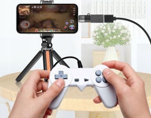 Adapter USB Puluz Pu657b USB-C - Lightning Srebrny  (SB9098) 9