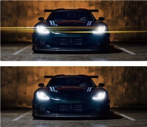 Filtr Kf Filtr Gold Streak Anamorficzny Złote Flary Smugi K&f Nano-x Mrc 58 Mm 58mm / Kf01.2106 5