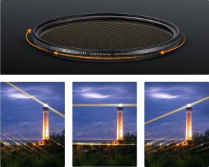 Filtr Kf Filtr Gold Streak Anamorficzny Złote Flary Smugi K&f Nano-x Mrc 58 Mm 58mm / Kf01.2106 6