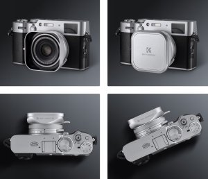 Osłona na obiektyw Kf Osłona Przeciwsłoneczna + Dekielek K&f Do Fuji Fujifilm X100 X100s X100vi / Kf03.103 7