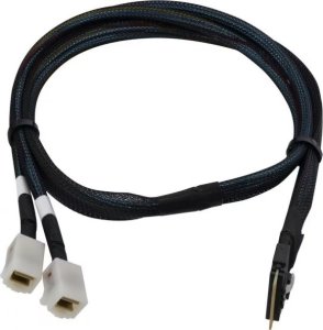 Micro Chip Adaptec Kabel SFF8654 -> SFF8643 2xMSAS SMC intern 0.8m SlimSAS - MiniSAS SAS/SATA/NVMe 1