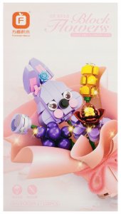 Mega Creative KLOCKI KONSTR KWIATUSZEK 8X15X8 MIX6 MC 6/108 2