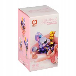 Mega Creative KLOCKI KONSTR KWIATUSZEK 8X15X8 MIX6 MC 6/108 4