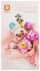 Mega Creative KLOCKI KONSTR KWIATUSZEK 8X15X8 MIX6 MC 6/108 7