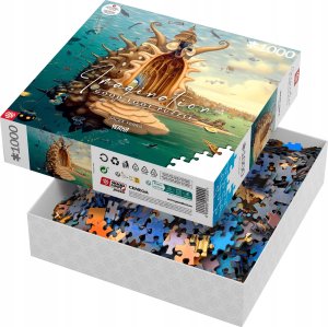 Good Loot Good Loot Puzzle: Imagination - Jacek Yerka - Port / Harbor (1000 elementów) 2