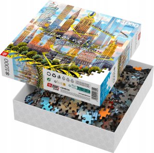 Good Loot Good Loot Puzzle: Imagination - Tytus Brzozowski - Nowy Jork / New York (1000 elementów) 2