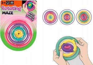 LeanToys Zabawka Sensoryczna Antystresowe Rotujące Kółka 2