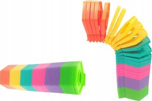 LeanToys Zabawka Sensoryczna Antystresowe Składane Kółka Sprężyna 2