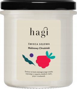 HAGI_Świeca sojowa Malinowy Chruśniak 215ml 1