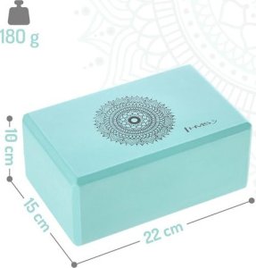 HMS ZESTAW DO JOGI HMS MINT MATA TPE YM10 + KOSTKA KJ02 + PASEK SJ01 6