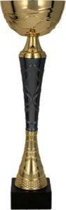 Victoria Sport Puchar metalowy złoto-grafitowy TUMA BK 1