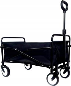 Enero Camp WÓZEK TURYSTYCZNO PLAŻOWY SKŁADANY 72x44x50CM Z UCHWYTEM 11