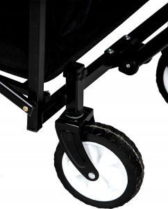 Enero Camp WÓZEK TURYSTYCZNO PLAŻOWY SKŁADANY 72x44x50CM Z UCHWYTEM 7