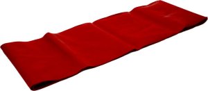 Dymo TAŚMA TRENINGOWA GUMA OPOROWA DO ĆWICZEŃ 200x15CM 0,30MM 9-11KG CZERWONA 4