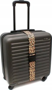 ProWorld UNIWERSALNY PAS ZABEZPIECZAJĄCY DO WALIZKI SPINAJĄCY 180x5CM PROWORLD PANTERA - BRAZOWY 2