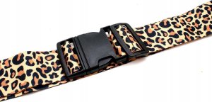 ProWorld UNIWERSALNY PAS ZABEZPIECZAJĄCY DO WALIZKI SPINAJĄCY 180x5CM PROWORLD PANTERA - BRAZOWY 4