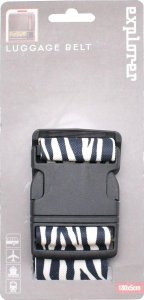 ProWorld UNIWERSALNY PAS ZABEZPIECZAJĄCY DO WALIZKI SPINAJĄCY 180x5CM PROWORLD PANTERA - BIAŁY 2