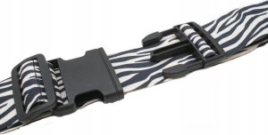 ProWorld UNIWERSALNY PAS ZABEZPIECZAJĄCY DO WALIZKI SPINAJĄCY 180x5CM PROWORLD PANTERA - BIAŁY 4