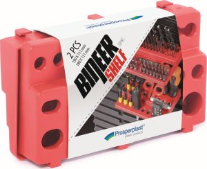 Prosperplast ZESTAW PÓŁEK ORGANIZER NA ŚRUBOKRĘTY I WIERTŁA BINEER KISTENBERG 6