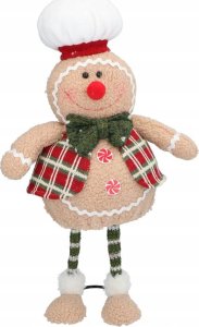 Articasa FIGURKA DEKORACYJNA PIERNIK ŚWIĄTECZNY ARTICASA 25x20x45CM 3