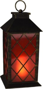 Affek Design LATARNA DEKORACYJNA KOMINEK LED 28CM 1