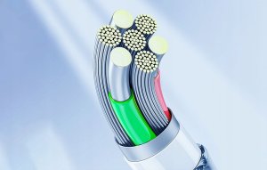 Kabel USB Essager Kabel USB-A 3w1 EXCCXT-WX0G USB-C/Lightning/Micro 15W 1m (szary) 4