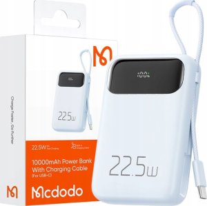 Powerbank Mcdodo Power Bank Mcdodo MC-3244 10000mAh, 22.5W, do C (niebieski) 1