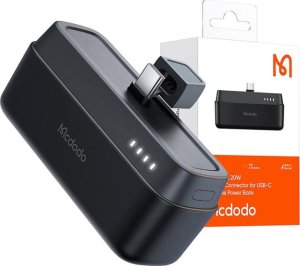 Powerbank Mcdodo Power Bank Mcdodo MC-6301 20W, 5000mAh do USB-C (czarny) 4