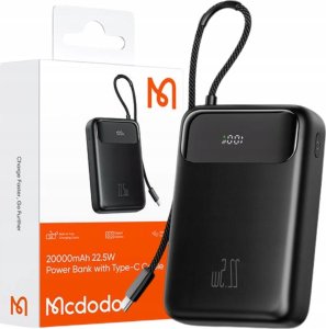 Powerbank Mcdodo Power bank Mcdodo MC-3720 20000mAh, USB-C, USB-A, kabel USB-C 1