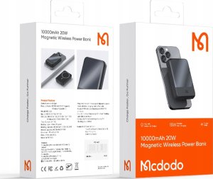 Powerbank Mcdodo Power Bank Magnetyczny Mcdodo MC-4261 10000mAh, 20W (czarny) 14