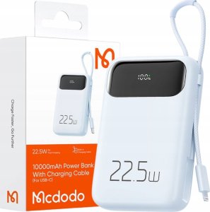 Powerbank Mcdodo Power Bank Mcdodo MC-3254 10000mAh, 22.5W, do Light (niebieski) 1