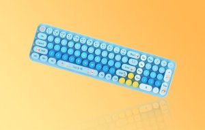 Klawiatura + mysz Mofii Bezprzewodowy zestaw klawiatura + myszka MOFI Baby Bear (niebieski) 4